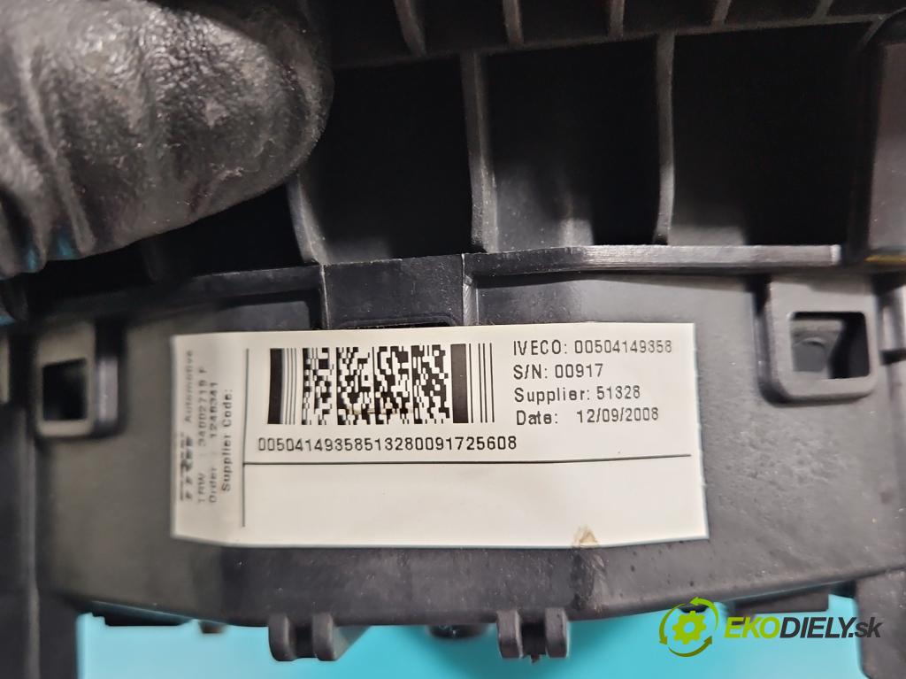 Iveco Daily IV 2006-2014 3.0 HPI 145 HP manual 107 kW 2998 cm3 2- airbag vzduch: Řidiči: 34002719 (Airbagy)