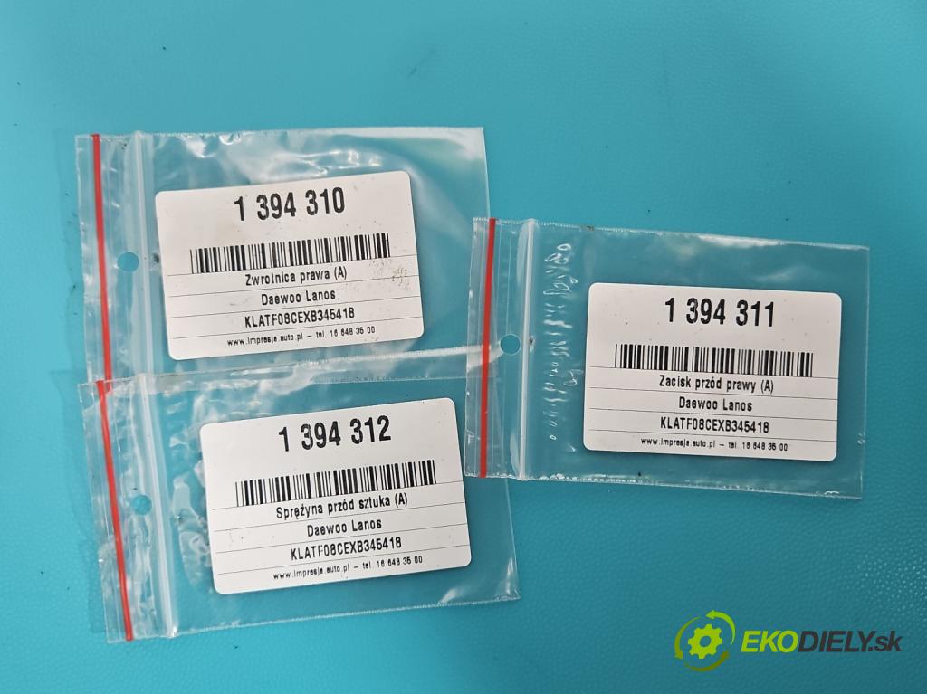 Daewoo Lanos 1,4.0 8V 75 HP manual 55 kW 1349 cm3 3- náboj pravé  (Náboje)