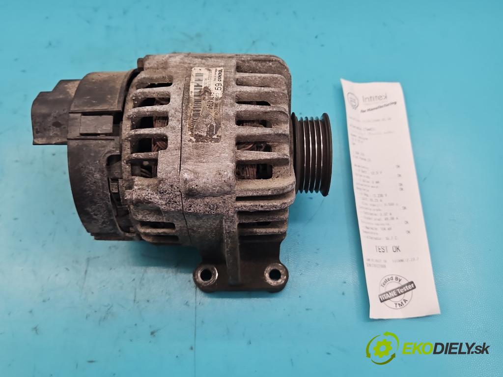 Fiat Panda II 2003-2012 1.1 54 HP manual 40 kW 1108 cm3 5- Alternator 51714794 (Alternátory)