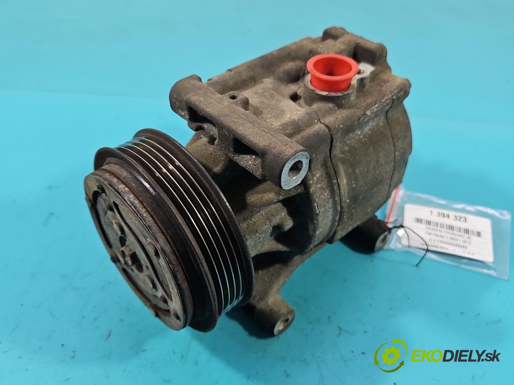Fiat Panda II 2003-2012 1.1 54 hp manual 40 kW 1108 cm3 5- Kompresor: klíma 51747318 (Kompresory)