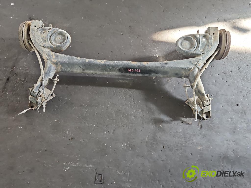 Fiat Panda II 2003-2012 1.1 54 hp manual 40 kW 1108 cm3 5- zadní výztuha  (Výztuhy zadní)