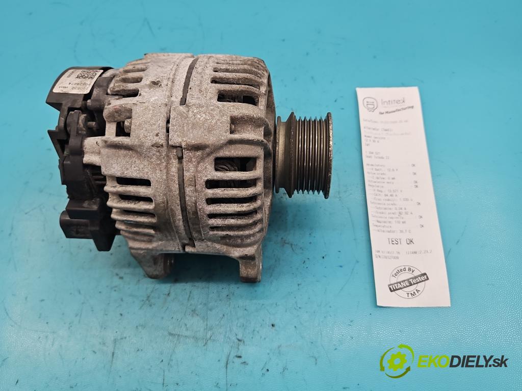 Seat Toledo II 1998-2004 1.8 20V 125 HP manual 92 kW 1781 cm3 4- Alternator  (Alternátory)