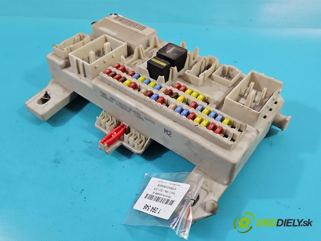 Ford C-Max I 2003-2010 1.8 16V 120 hp manual 88 kW 1798 cm3 5- skříňka pojistková 519059307 (Pojistkové skříňky)