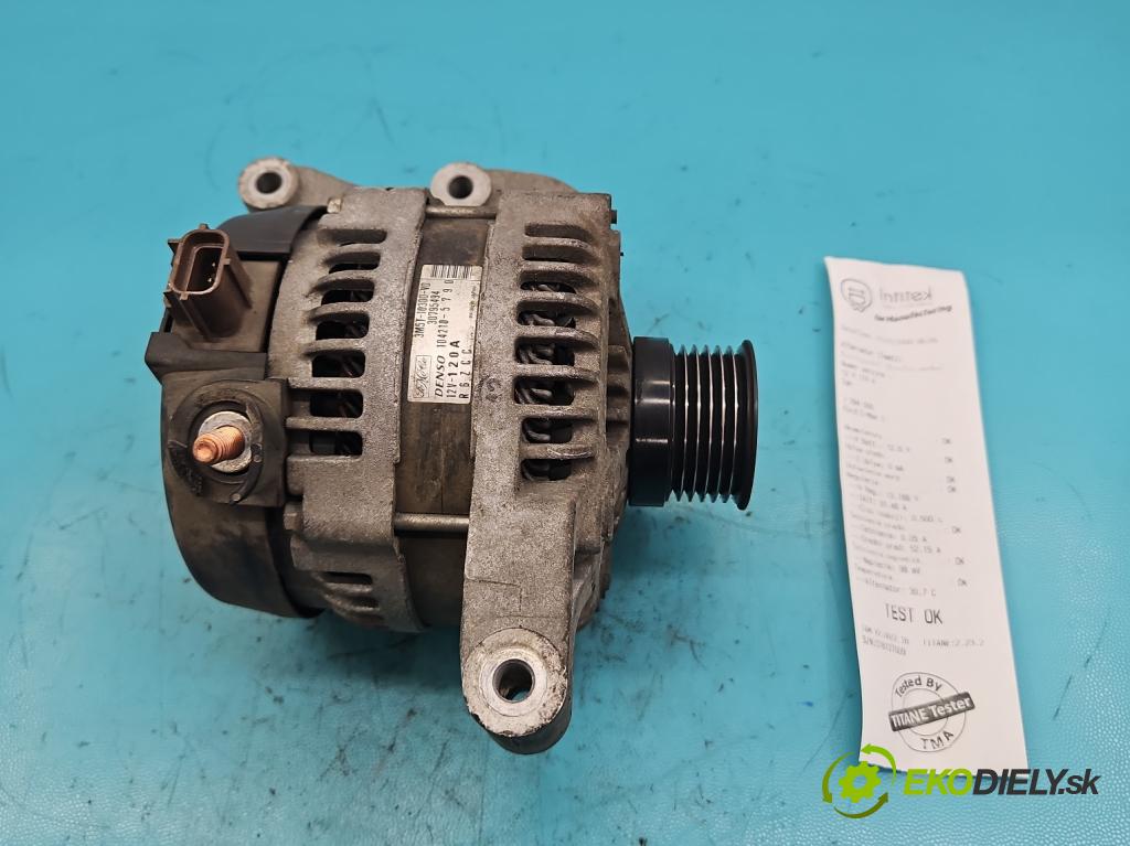 Ford C-Max I 2003-2010 1.8 16V 120 HP manual 88 kW 1798 cm3 5- Alternator 3M5T-10300-VD (Alternátory)