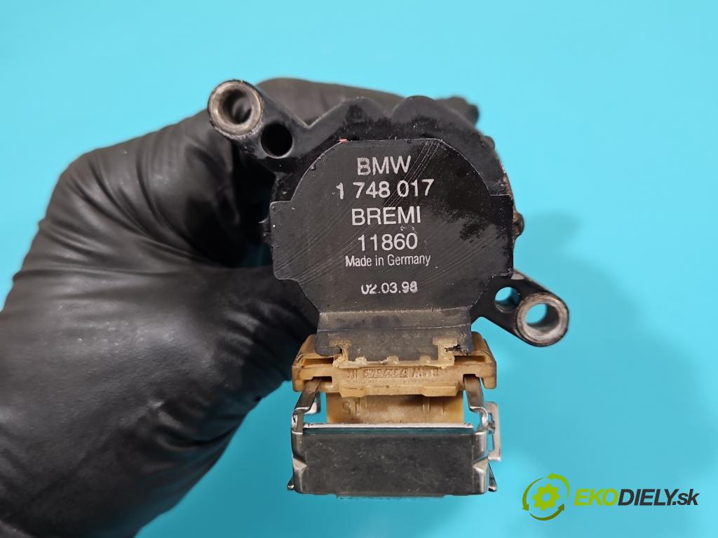 Bmw 5 E39 1996-2003 2.0 R6 (M52) 150 HP manual 110 kW 1991 cm3 4- cievka zapaľovacia  (Zapaľovacie cievky, moduly)