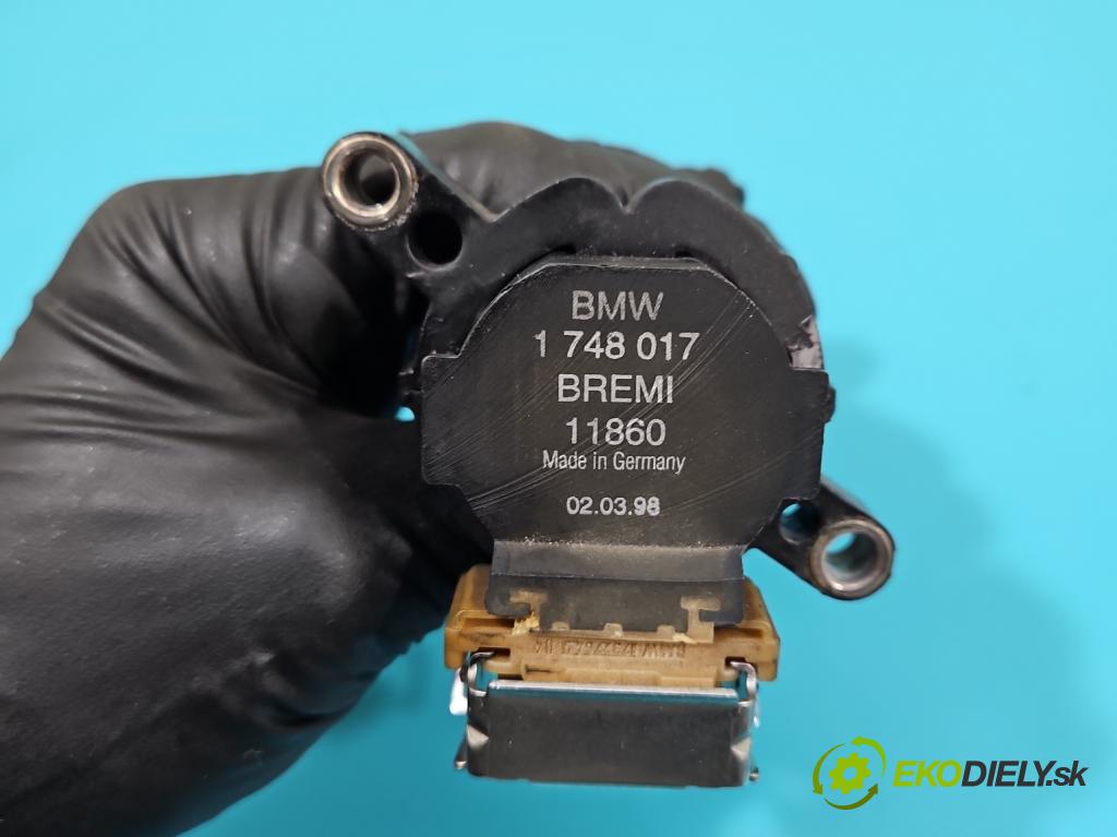 Bmw 5 E39 1996-2003 2.0 R6 (M52) 150 HP manual 110 kW 1991 cm3 4- cievka zapaľovacia  (Zapaľovacie cievky, moduly)