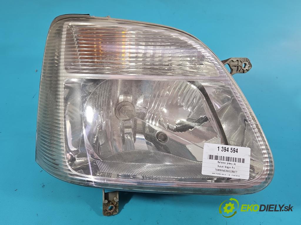 Suzuki Wagon R+ 1.3 76 HP manual 56 kW 1298 cm3 5- Reflektor: pravý  (Pravé)