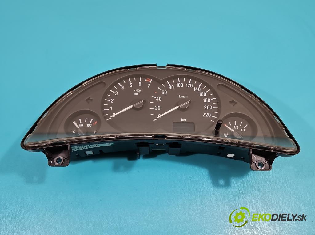 Opel Corsa C 2000-2006 1.2 16V 75 hp manual 55 kW 1199 cm3 5- řídící jednotka motoru 0261207962