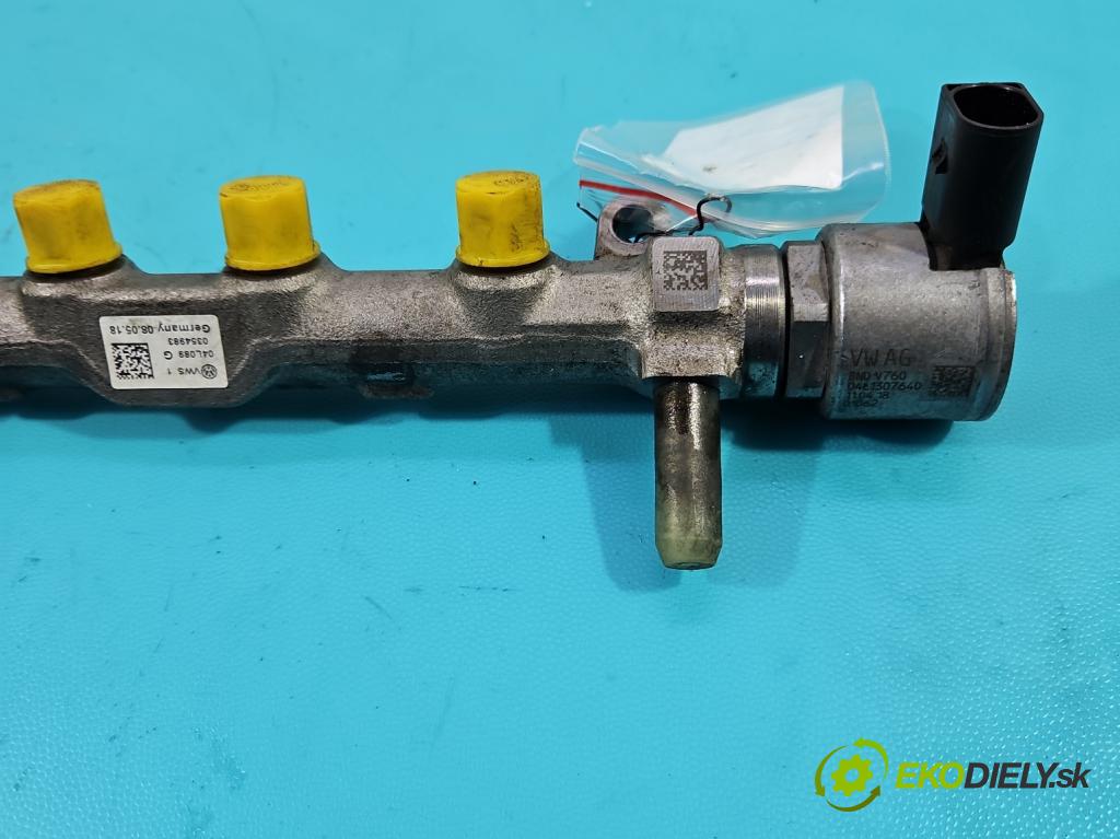 Skoda Karoq 2017- 2.0 tdi 150 HP automatic 110 kW 1968 cm3 5- lišta vstrekovacia 04L089G (Vstrekovacie lišty)