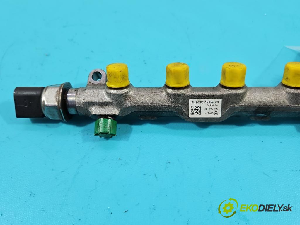 Skoda Karoq 2017- 2.0 tdi 150 HP automatic 110 kW 1968 cm3 5- lišta vstrekovacia 04L089G (Vstrekovacie lišty)