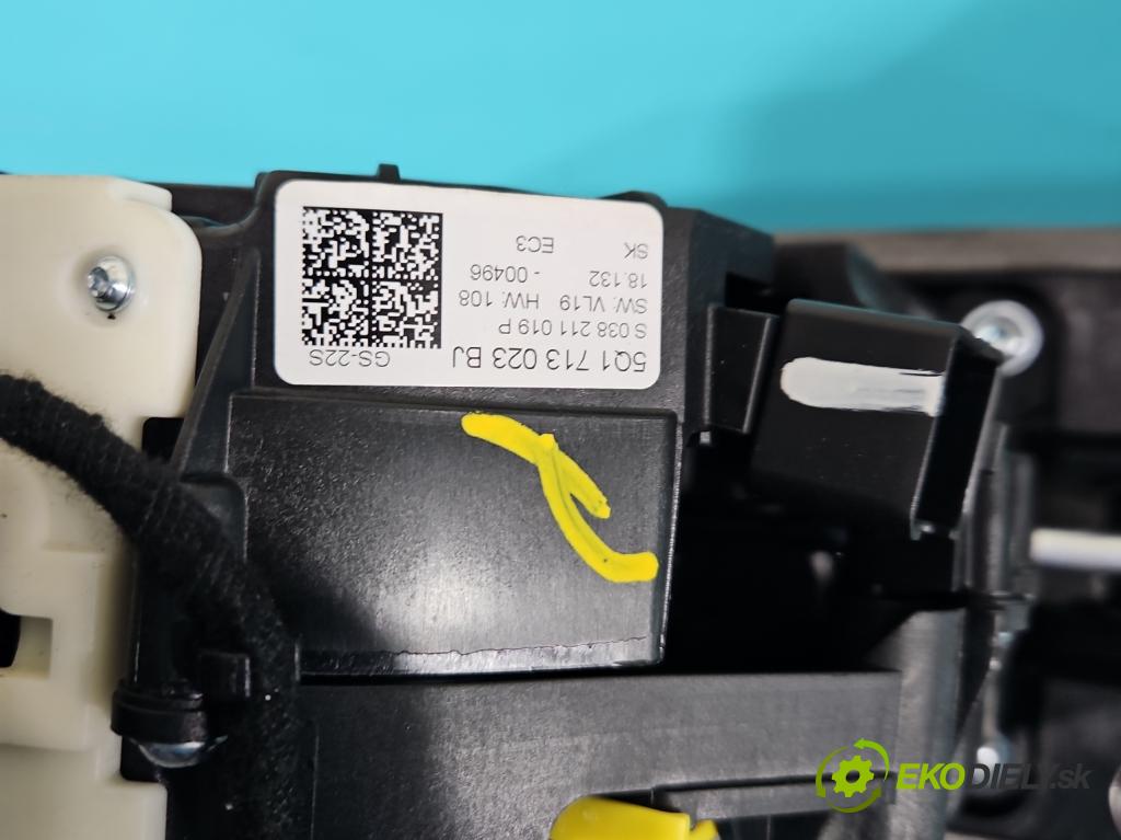 Skoda Karoq 2017- 2.0 tdi 150 HP automatic 110 kW 1968 cm3 5- Páka: Změny: stupeň,rýchlosť 5Q1713023BJ (Rýchlostné páky / kulisy)