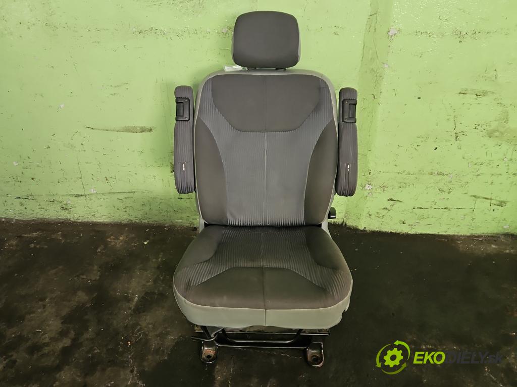 Opel Vivaro 2001-2014 2.0 cdti 114 HP manual 84 kW 1995 cm3 5- Sedačka ľavý  (Sedačky, sedadlá)