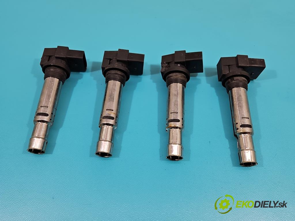 Skoda Fabia I 1999-2007 1.4 16V (BUD) 80 HP manual 59 kW 1390 cm3 4- cievka zapaľovacia 036905715E (Zapaľovacie cievky, moduly)