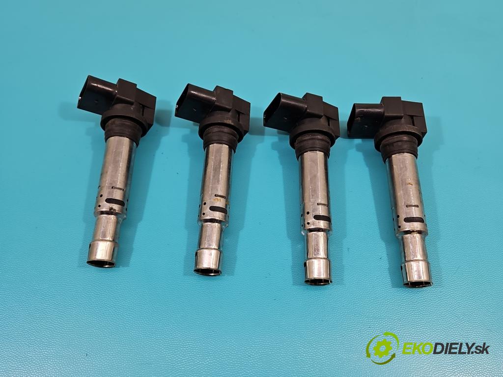 Skoda Fabia I 1999-2007 1.4 16V (BUD) 80 HP manual 59 kW 1390 cm3 4- cievka zapaľovacia 036905715E (Zapaľovacie cievky, moduly)