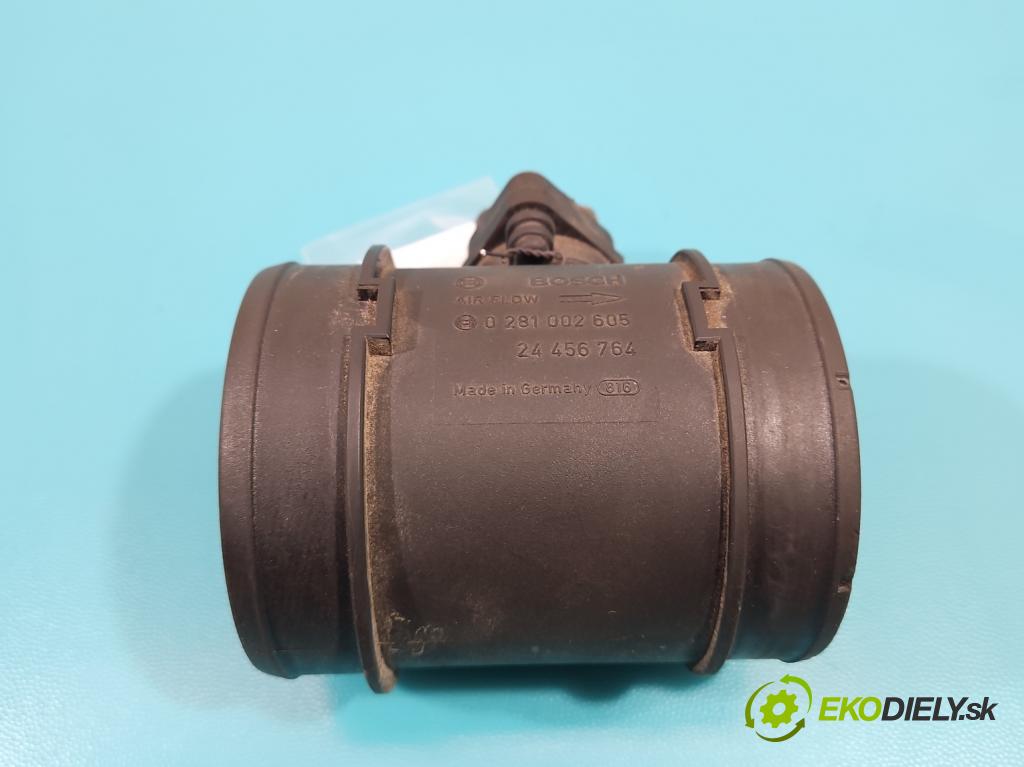 Opel Signum 3.0 ctdi: 177 HP manual 130 kW 2959 cm3 5- průtokoměr: 0281002605 (Váhy vzduchu)