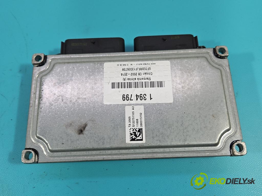 Citroen C8 2002-2014 2.0 16V 140 hp automatic 103 kW 1997 cm3 5- řídící jednotka motoru 9661983980