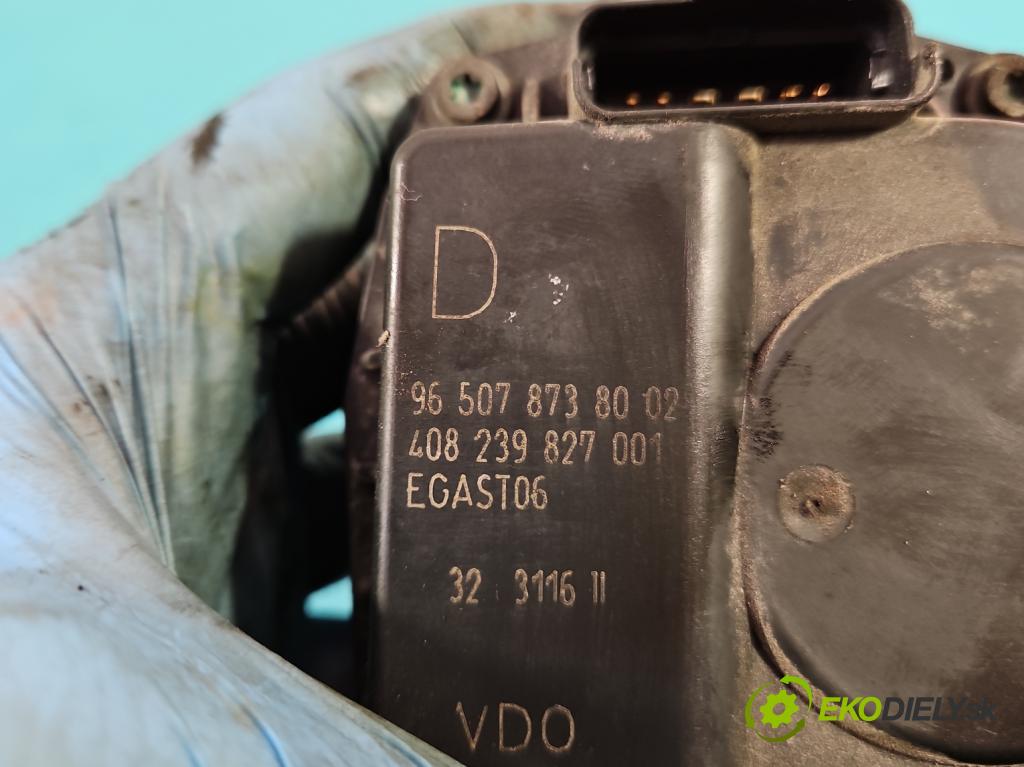 Citroen C8 2002-2014 2.0 16V 140 HP automatic 103 kW 1997 cm3 5- klapka 965078738002 (Škrtiace klapky)