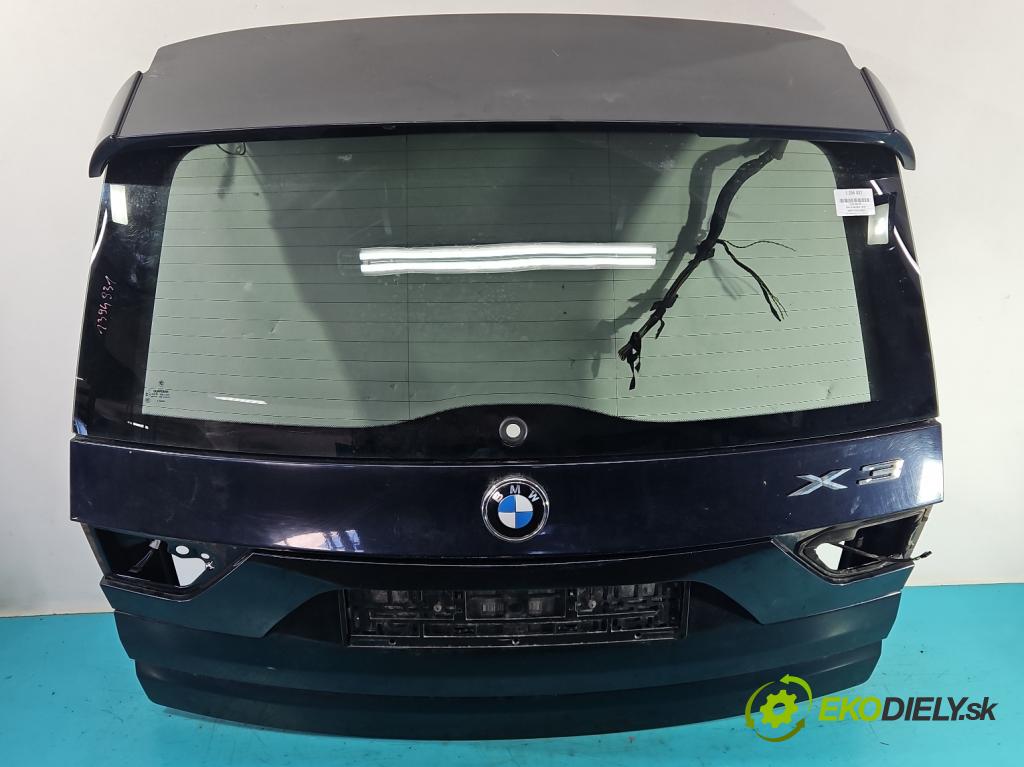 Bmw X3 E83 2003-2010 2.0d 177 hp automatic 130 kW 1995 cm3 5- zadní kufrové dveře  (Zadní kapoty)
