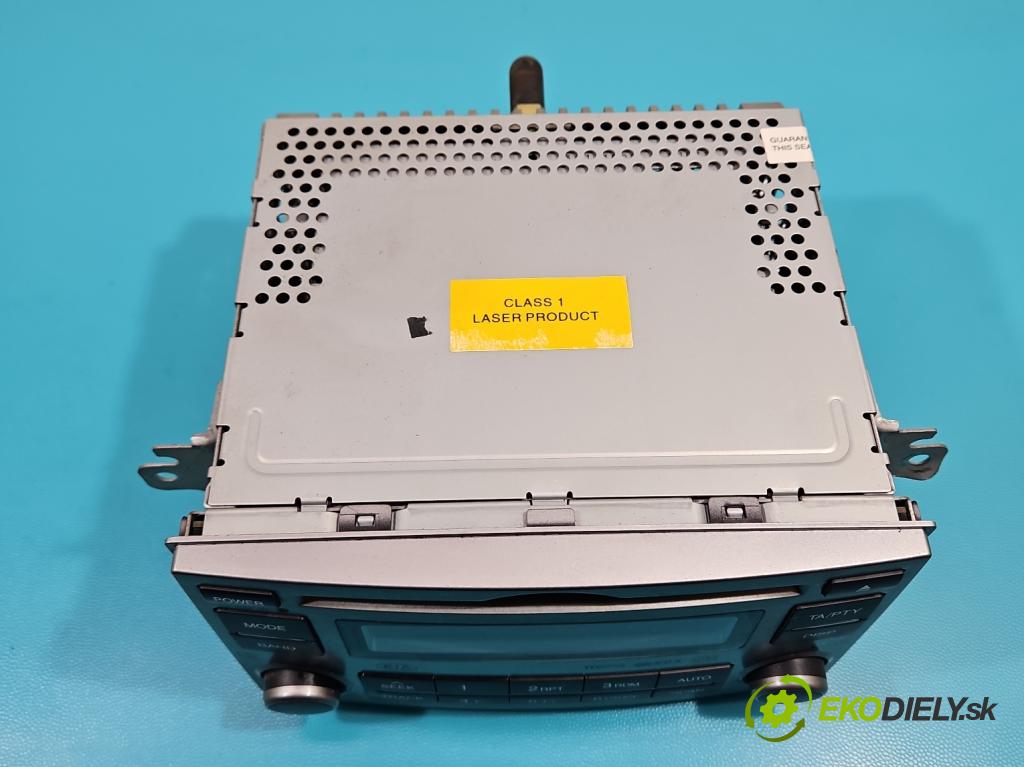 Kia Carens III  2006-2013 2.0 16V 144 HP manual 106 kW 1998 cm3 5- Radio originál HN445-UN