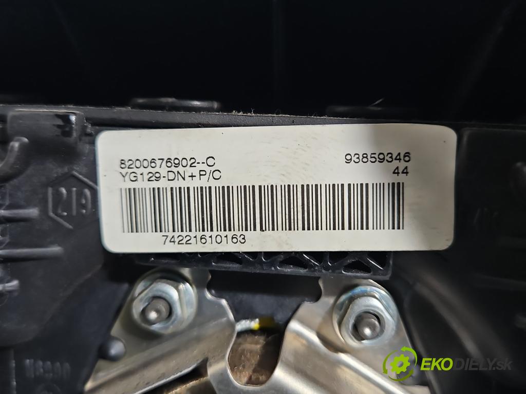Opel Vivaro 2001-2014 2.0 cdti 114 HP manual 84 kW 1995 cm3 5- airbag vzduch: Řidiči: 93859346 (Airbagy)