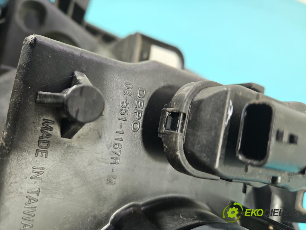 Opel Vivaro 2001-2014 2.0 cdti 114 HP manual 84 kW 1995 cm3 5- Reflektor: pravý  (Pravé)