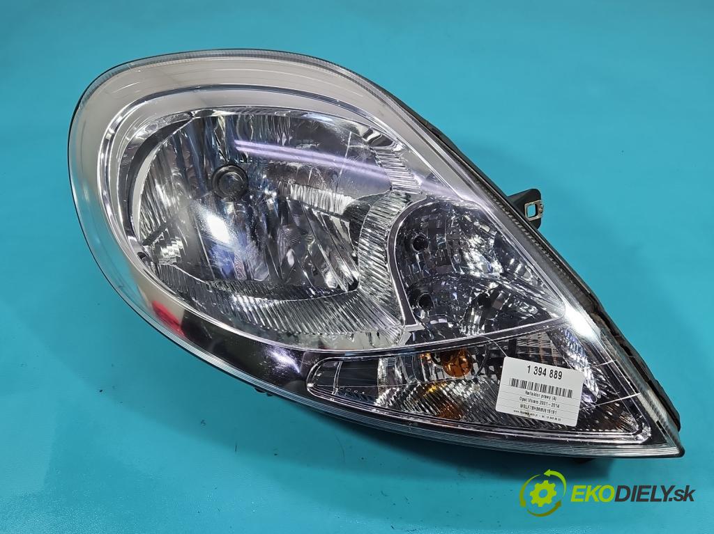 Opel Vivaro 2001-2014 2.0 cdti 114 HP manual 84 kW 1995 cm3 5- Reflektor: pravý  (Pravé)