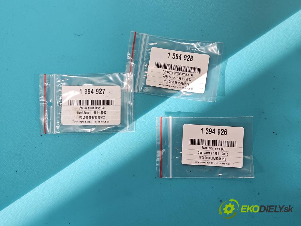 Opel Astra I 1991-2002 1.6 75 HP manual 55 kW 1598 cm3 5- náboj ľavé  (Náboje)