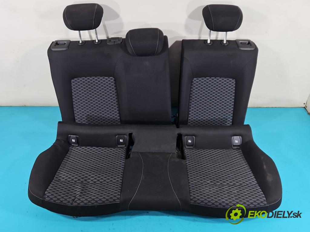 Opel Astra V  2015- 1.6 cdti 110 HP manual 81 kW 1598 cm3 5- Pohovka: zadné  (Sedačky, sedadlá)