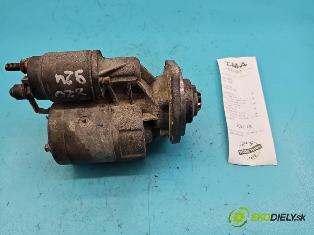 Skoda Felicia 1.3 mpi 68 HP manual 50 kW 1289 cm3 5- štartér 443115141310 (Štartéry)