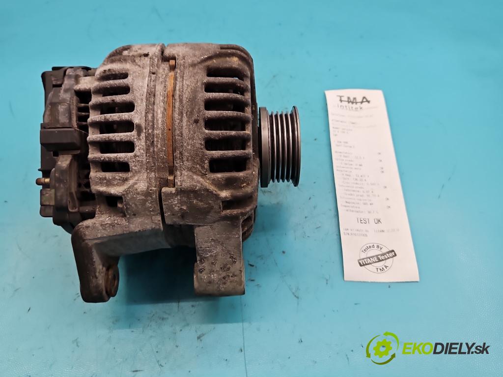Opel Corsa C 2000-2006 1.2 16V 75 HP manual 55 kW 1199 cm3 5- Alternator 13143128 (Alternátory)