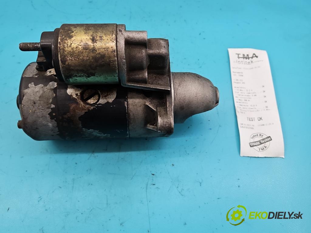Peugeot 305 1.5 karburátor: 68 HP manual 50 kW 1472 cm3 5- štartér 0001238213 (Štartéry)
