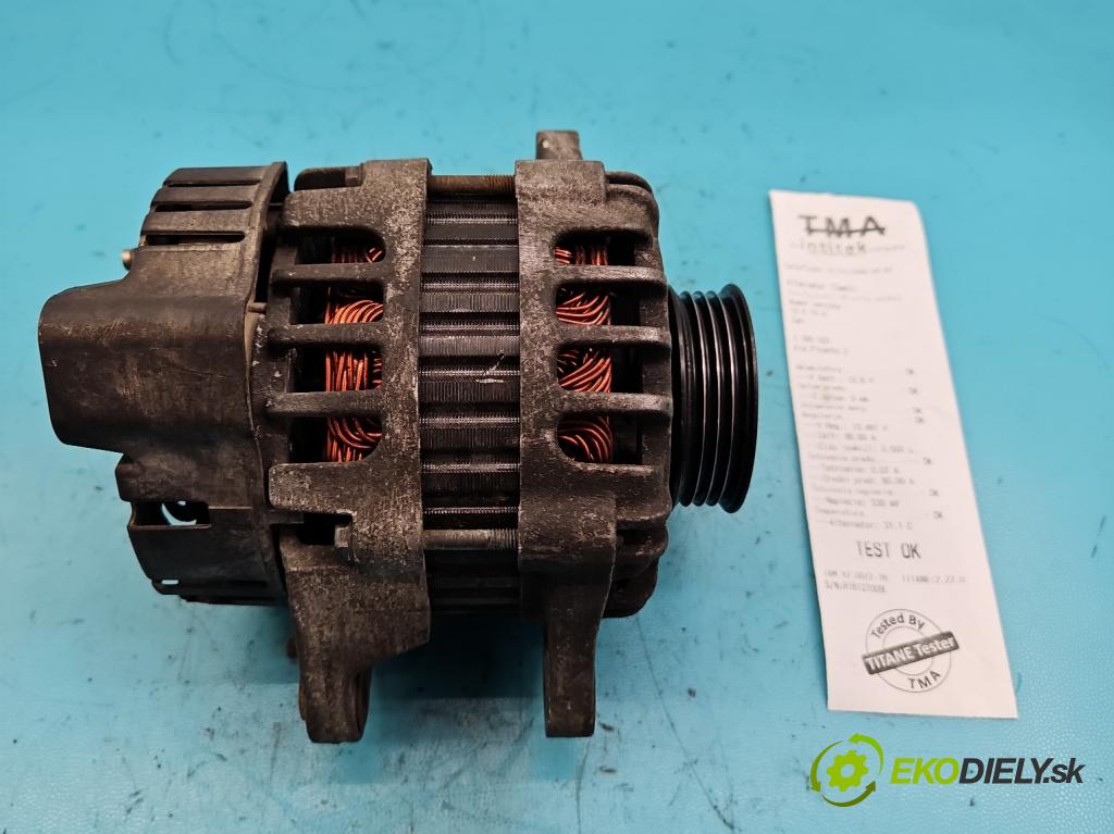 Kia Picanto I 2003-2011 1.0 61 HP manual 44,5 kW 999 cm3 5- Alternator 37300-02551 (Alternátory)