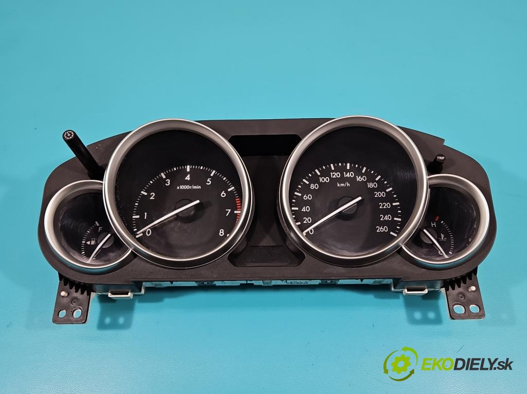 Mazda 6 II GH 2007-2012 2.0 16V 147 HP manual 108 kW 1999 cm3 5- prístrojovka/ budíky 1BGAL1D (Prístrojové dosky, displeje)