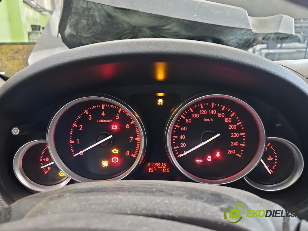 Mazda 6 II GH 2007-2012 2.0 16V 147 HP manual 108 kW 1999 cm3 5- prístrojovka/ budíky 1BGAL1D (Prístrojové dosky, displeje)