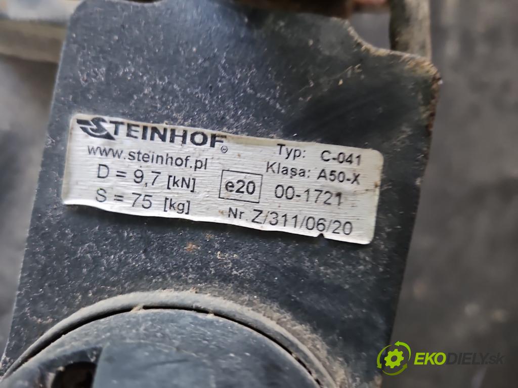 Citroen C4 Grand picasso I 2006-2013 1.6 16V 120 hp manual 88 kW 1598 cm3 5- oko tažné  (Tažná zařízení)