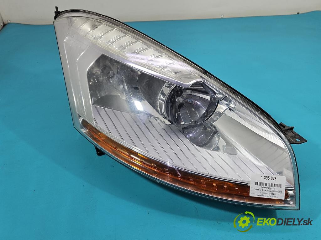 Citroen C4 Grand picasso I 2006-2013 1.6 16V 120 HP manual 88 kW 1598 cm3 5- Reflektor: pravý  (Pravé)