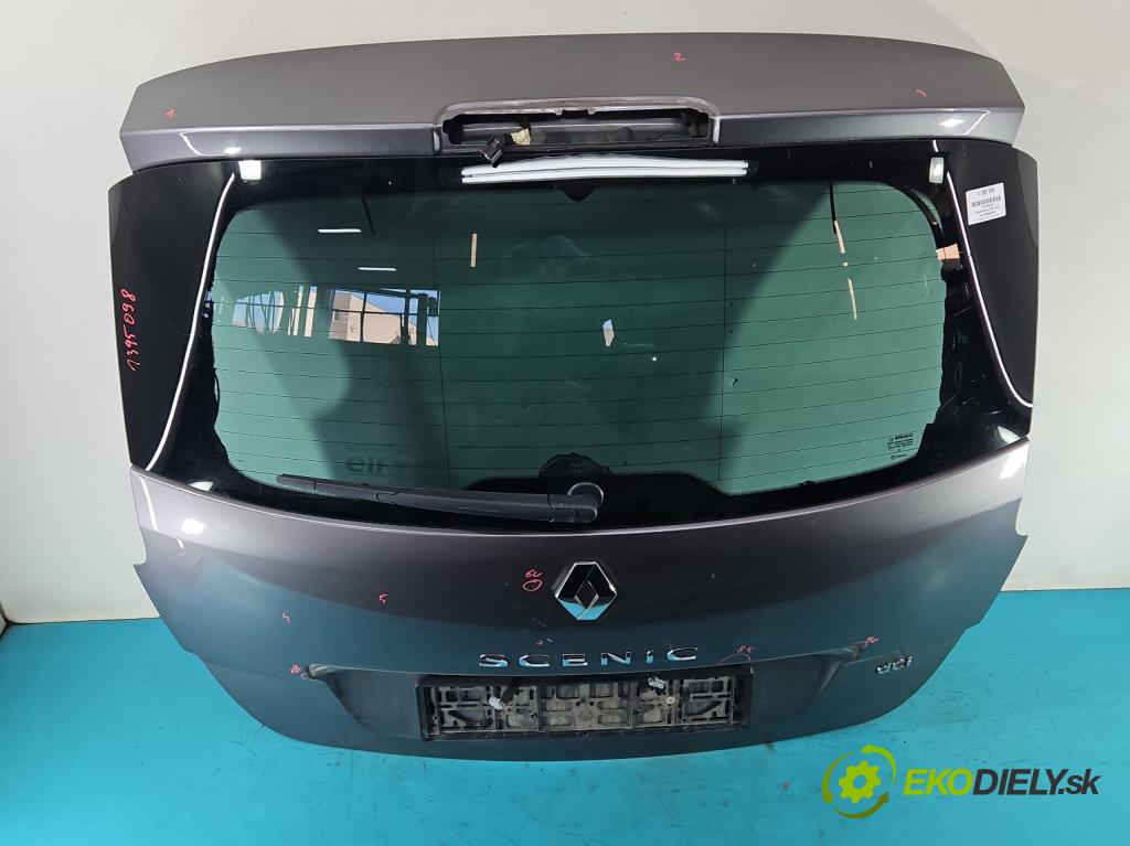 Renault Scenic III 2009-2016 1.6 dci 131 hp manual 96 kW 1598 cm3 5- zadní kufrové dveře  (Zadní kapoty)