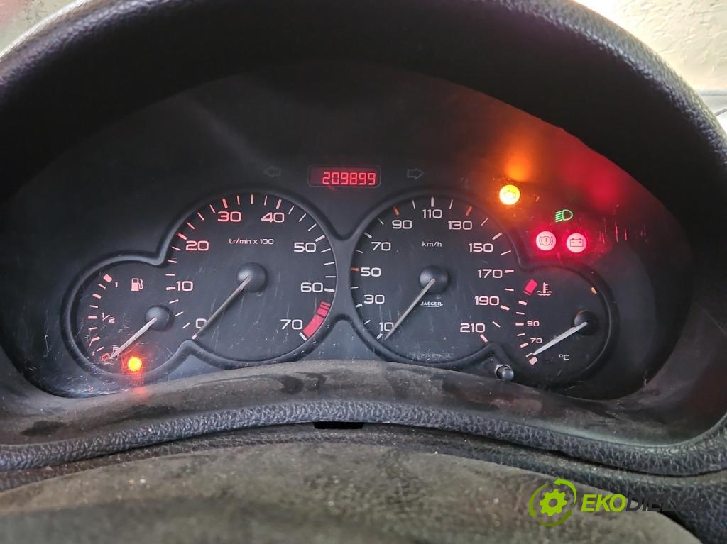Peugeot 206 1.4 8V 75 HP manual 55 kW 1360 cm3 5- prístrojovka/ budíky 9634961980 (Prístrojové dosky, displeje)