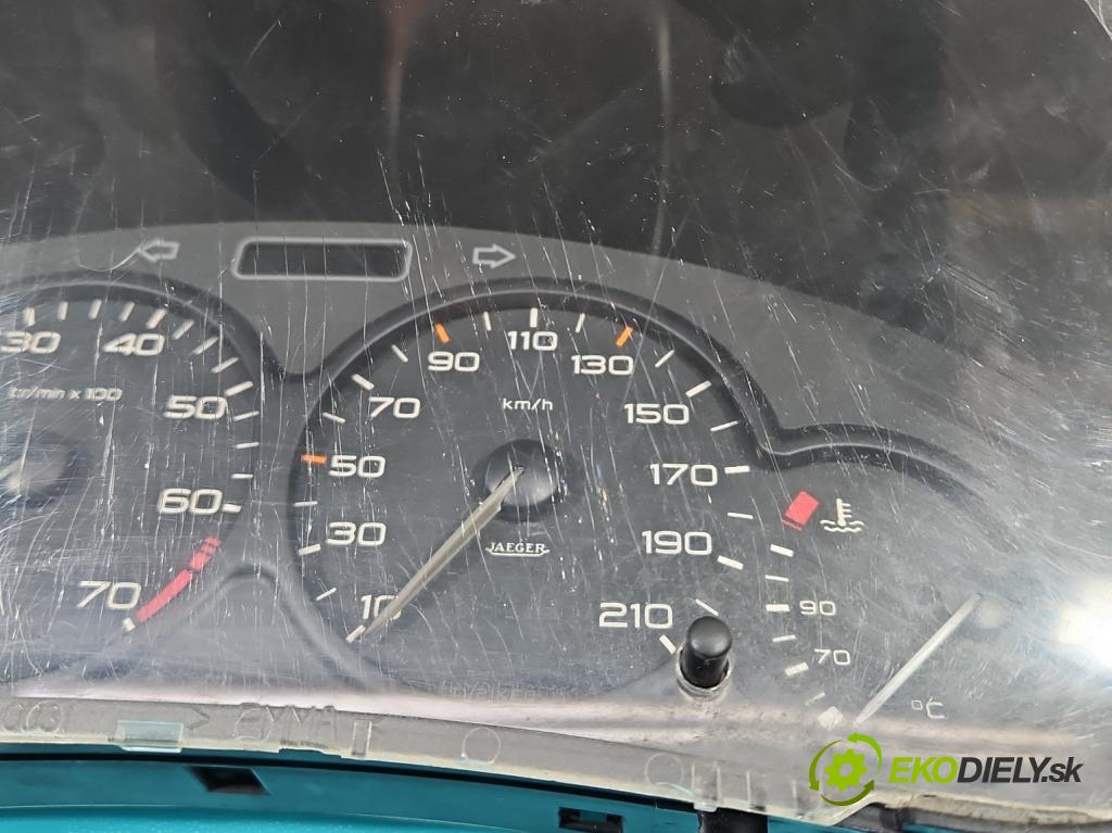 Peugeot 206 1.4 8V 75 HP manual 55 kW 1360 cm3 5- prístrojovka/ budíky 9634961980 (Prístrojové dosky, displeje)