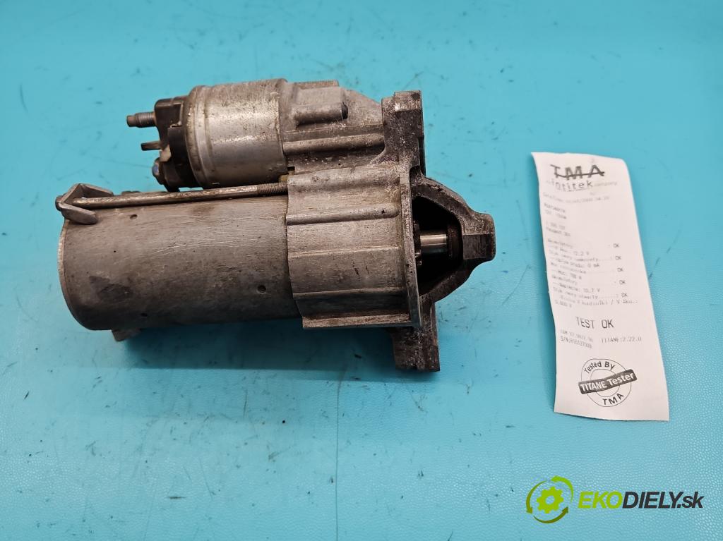 Peugeot 301 1.6 16V 116 HP manual 85 kW 1587 cm3 4- štartér 9807963180-00 (Štartéry)