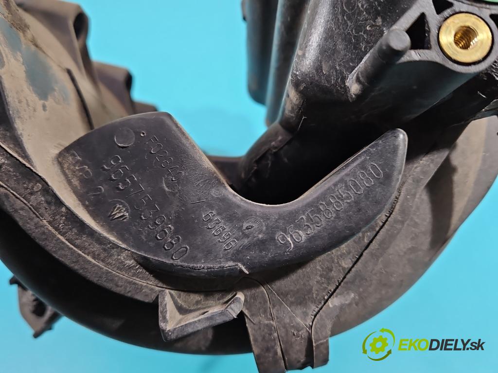 Peugeot 301 1.6 16V 116 HP manual 85 kW 1587 cm3 4- zvod nasávací 9657539680 (Sacie potrubia)