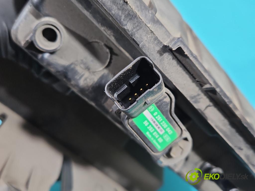 Peugeot 301 1.6 16V 116 HP manual 85 kW 1587 cm3 4- zvod nasávací 9657539680 (Sacie potrubia)