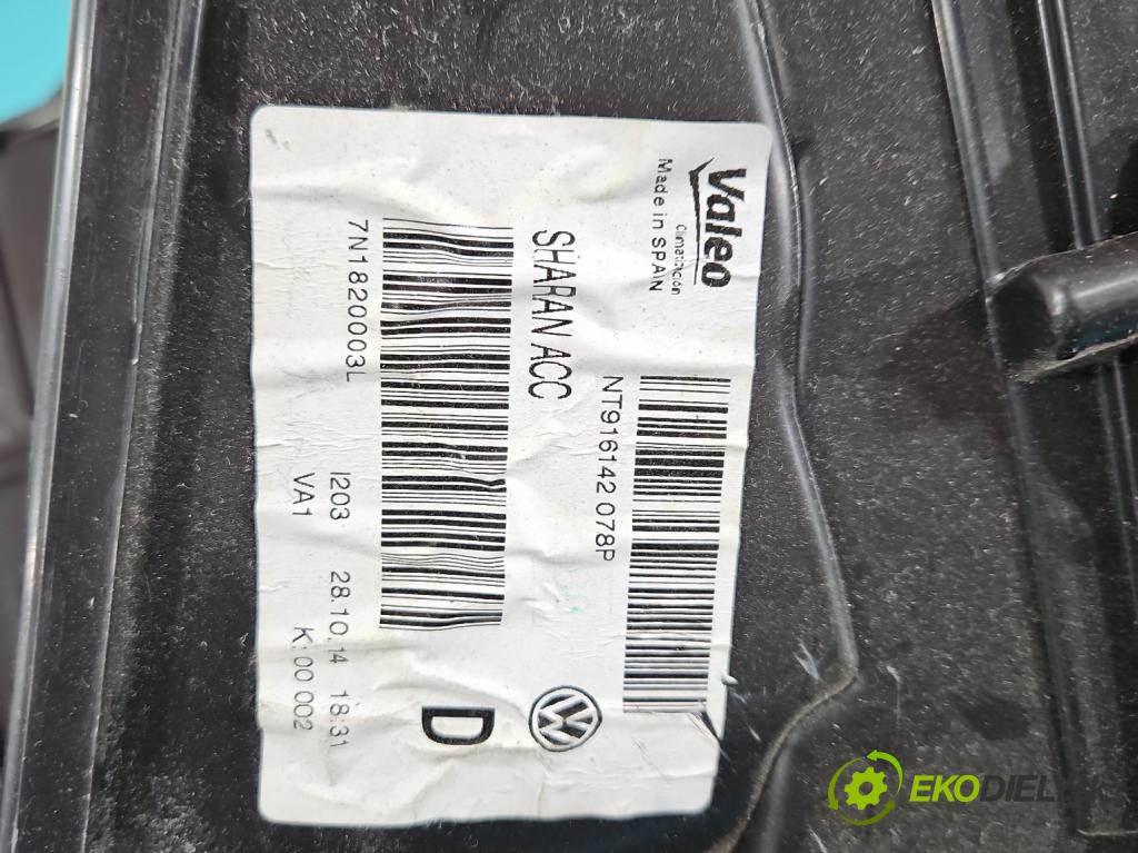 Seat Alhambra II 2010-2020 2.0 tdi 177 hp automatic 130 kW 1968 cm3 5- radiátor 7N1820003L (Radiátory topení)