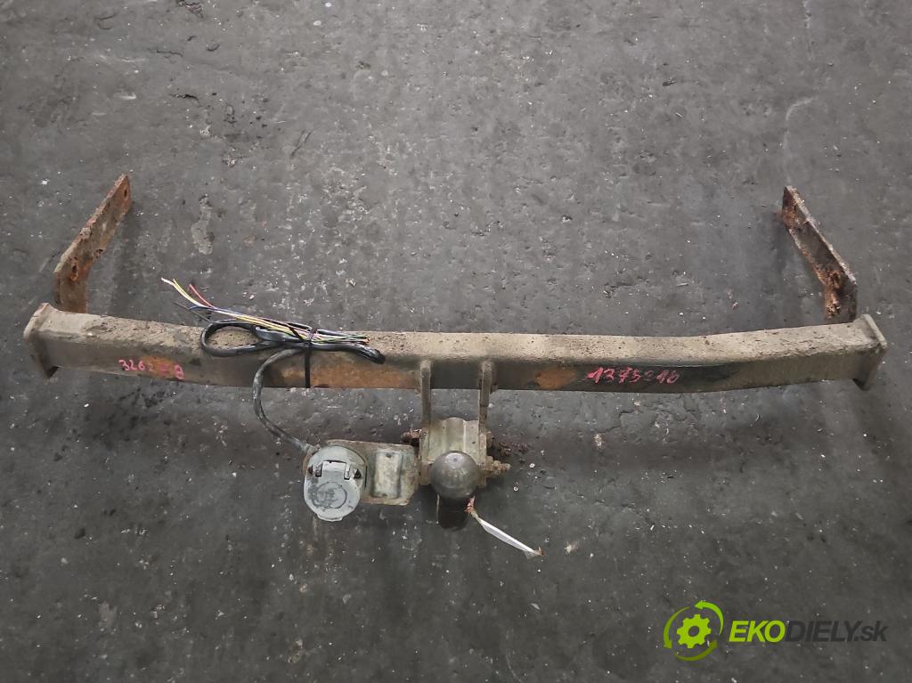 Peugeot 206 1.4 8V 75 hp manual 55 kW 1360 cm3 5- oko tažné  (Tažná zařízení)