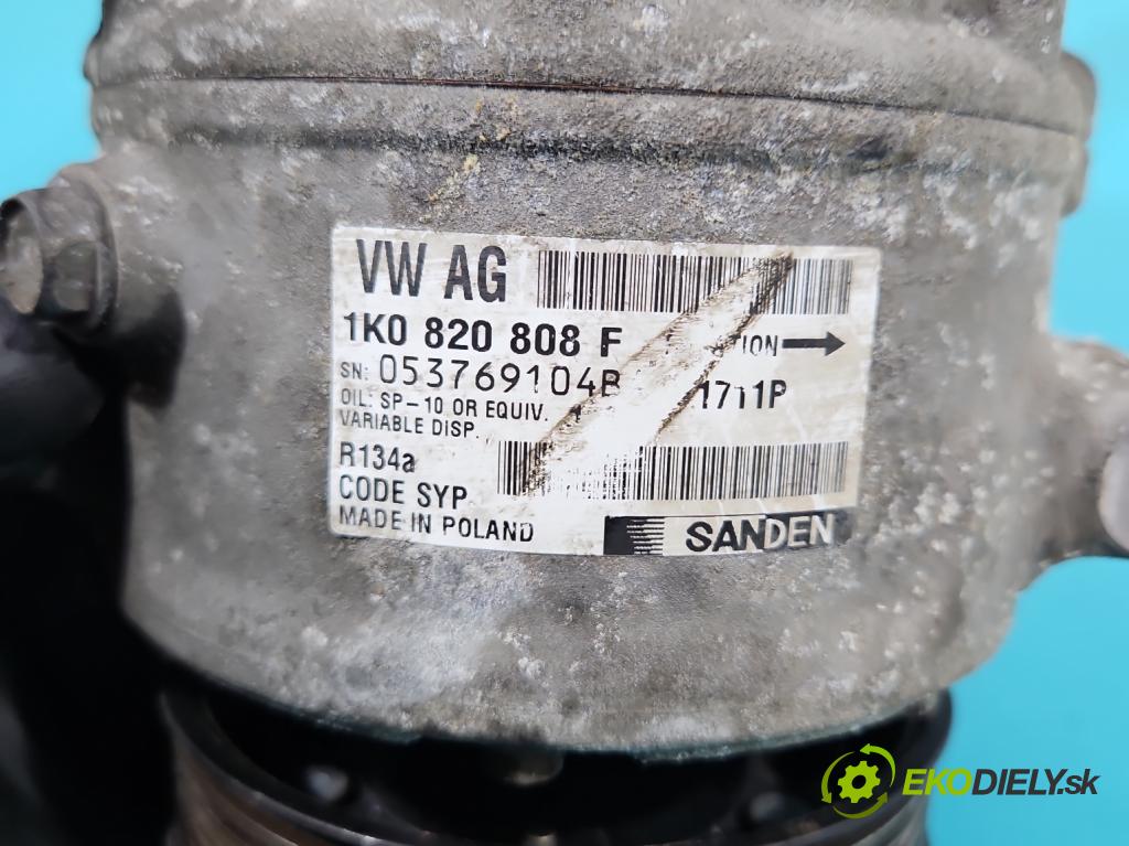 Seat Alhambra II 2010-2020 2.0 tdi 177 hp automatic 130 kW 1968 cm3 5- Kompresor: klíma 1K0820808F (Kompresory)