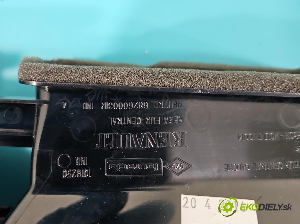 Renault Scenic III 2009-2016 1.6 dci 131 HP manual 96 kW 1598 cm3 5- Mřížka: kúrenia stredová  (Mriežky kúrenia (fukáre))