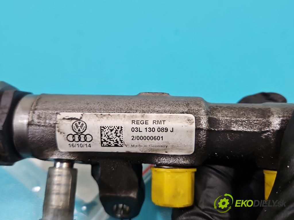 Seat Alhambra II 2010-2020 2.0 tdi 177 HP automatic 130 kW 1968 cm3 5- lišta vstrekovacia 03L130089J (Vstrekovacie lišty)