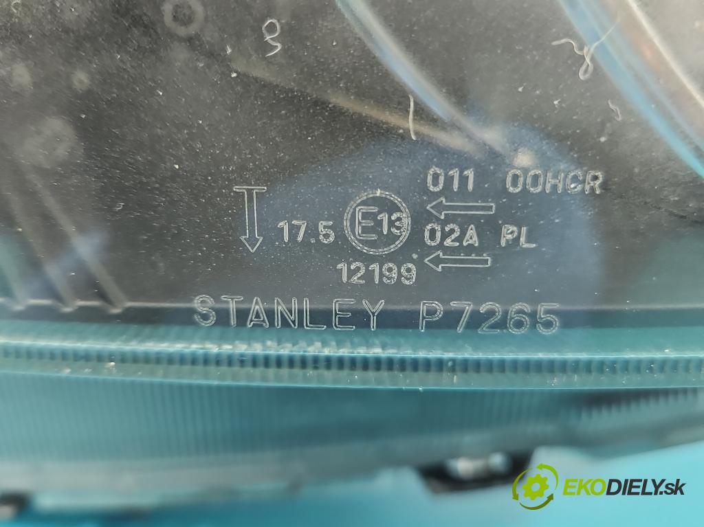 Honda Accord VIII 2008-2015 2.0 VTEC 156 HP automatic 115 kW 1997 cm3 4- Reflektor: pravý  (Pravé)