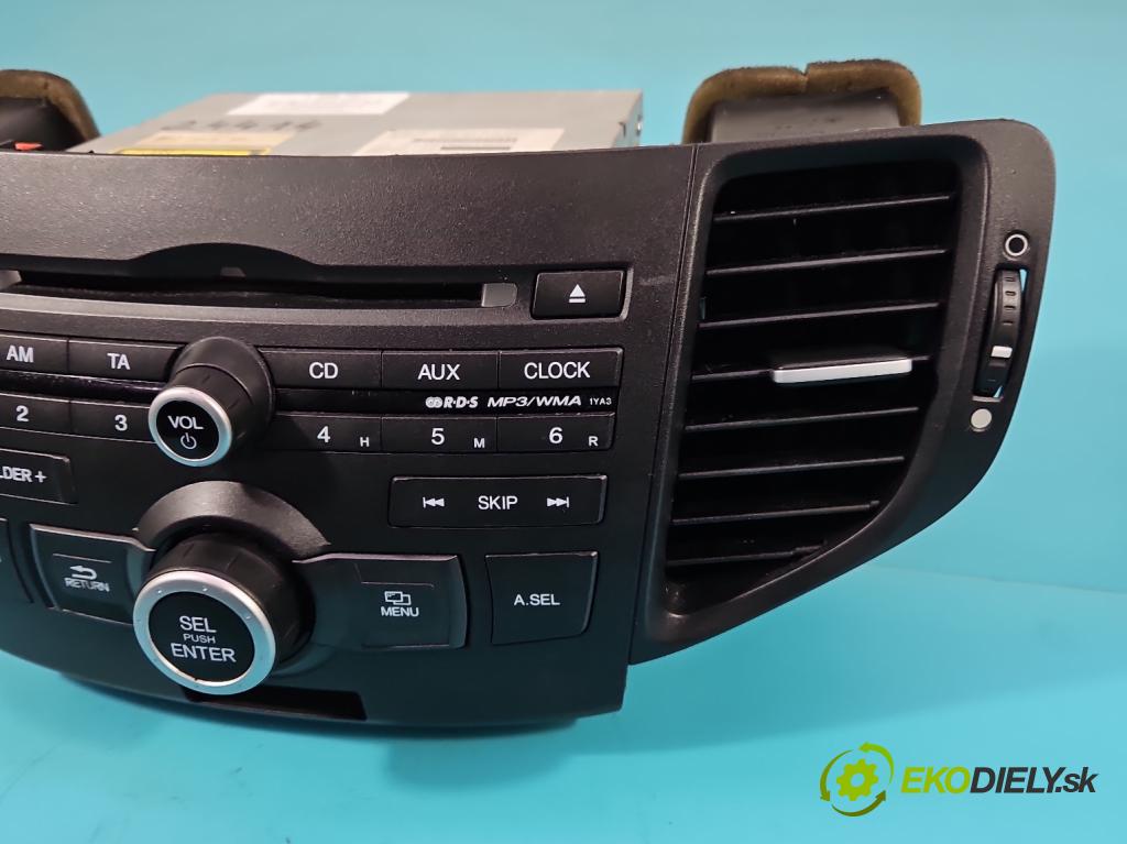 Honda Accord VIII 2008-2015 2.0 VTEC 156 HP automatic 115 kW 1997 cm3 4- Radio originál 39100-TL0-G000