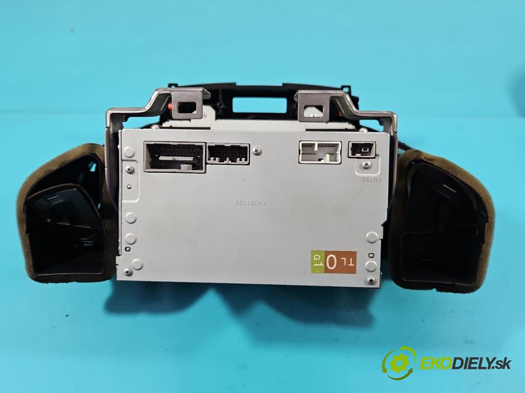 Honda Accord VIII 2008-2015 2.0 VTEC 156 HP automatic 115 kW 1997 cm3 4- Radio originál 39100-TL0-G000